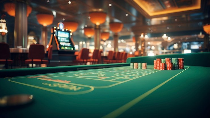 duta168 live-dealer studio with professional camera setup and blackjack table